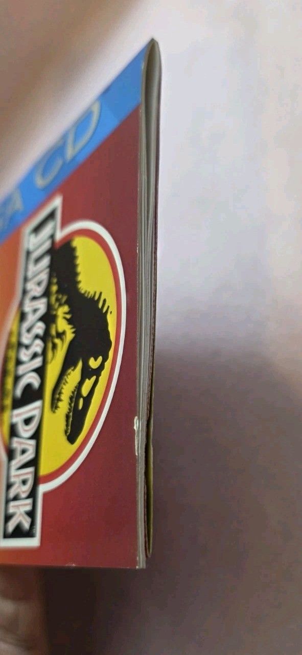 SEGA CD Game – Jurassic Park With Manual