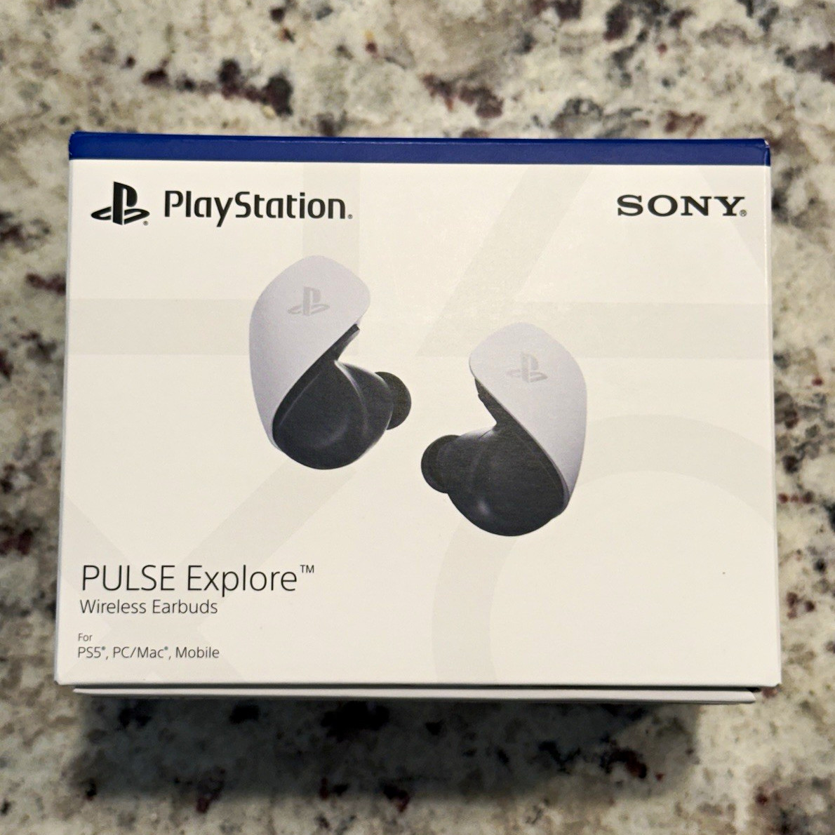 Sony PULSE Explore Wireless In-Ear Earbuds Built-In Mic Bluetooth/USB W/B