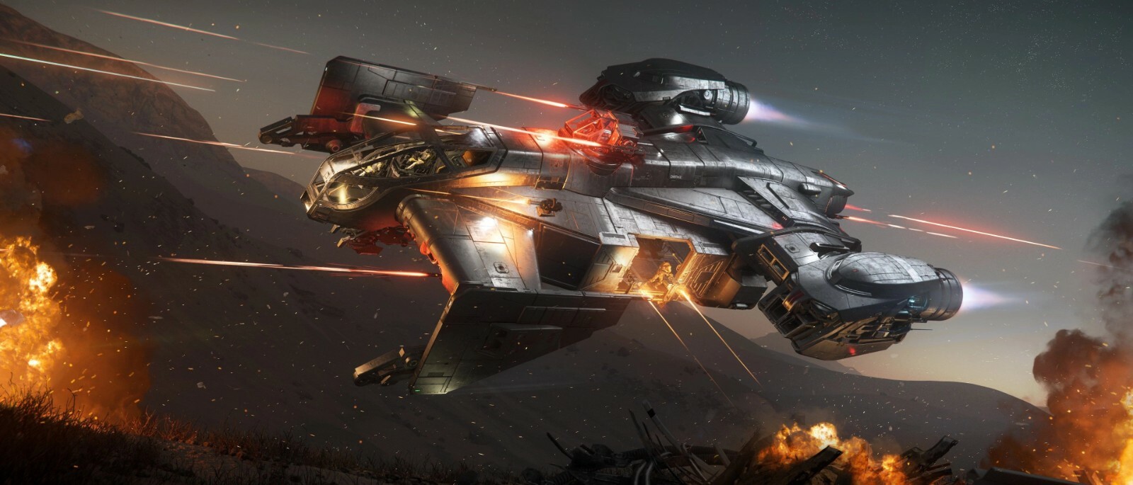 Star Citizen – DRAKE CUTLASS STEEL – UPGRADE – (CCU)