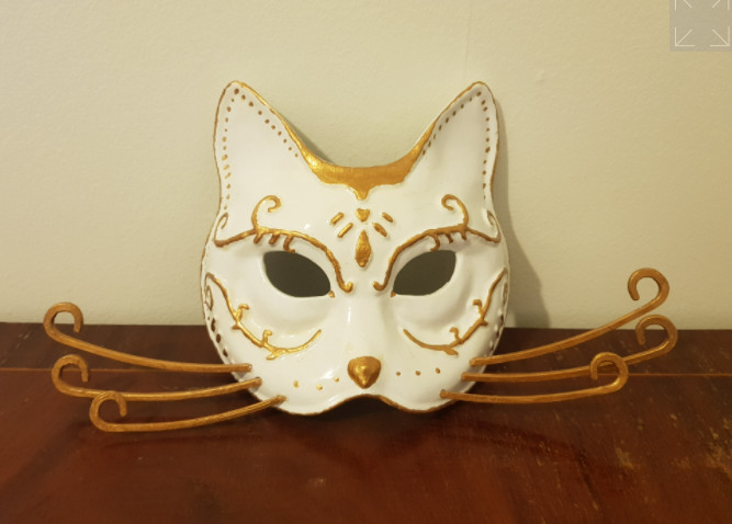 Bioshock 1/2 Splicer Bunny Mask Full/Damaged UNPAINTED