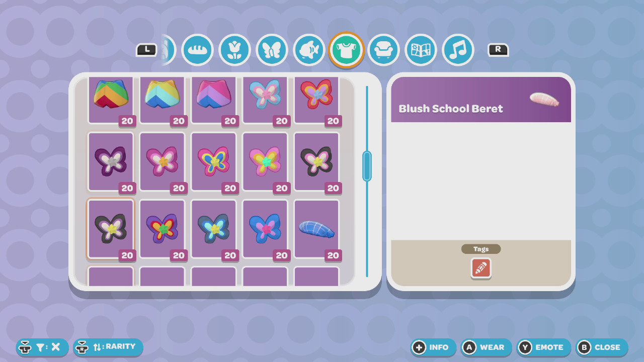 Hello Kitty Island Adventure Clothes 👗Any Item Nintendo Only