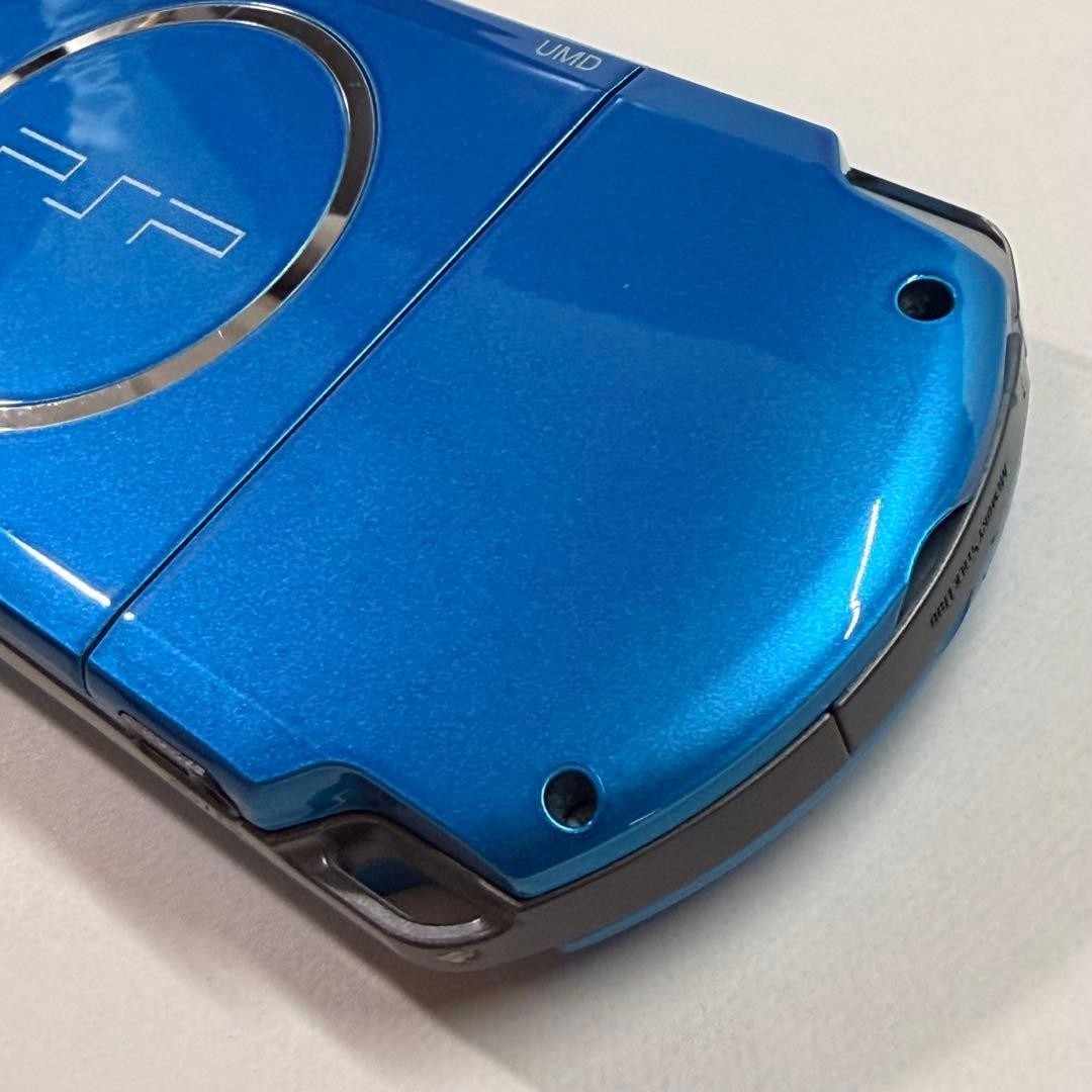 Sony PSP-3000 PSP 3000 Console Vibrant Blue VB Working Tested English language