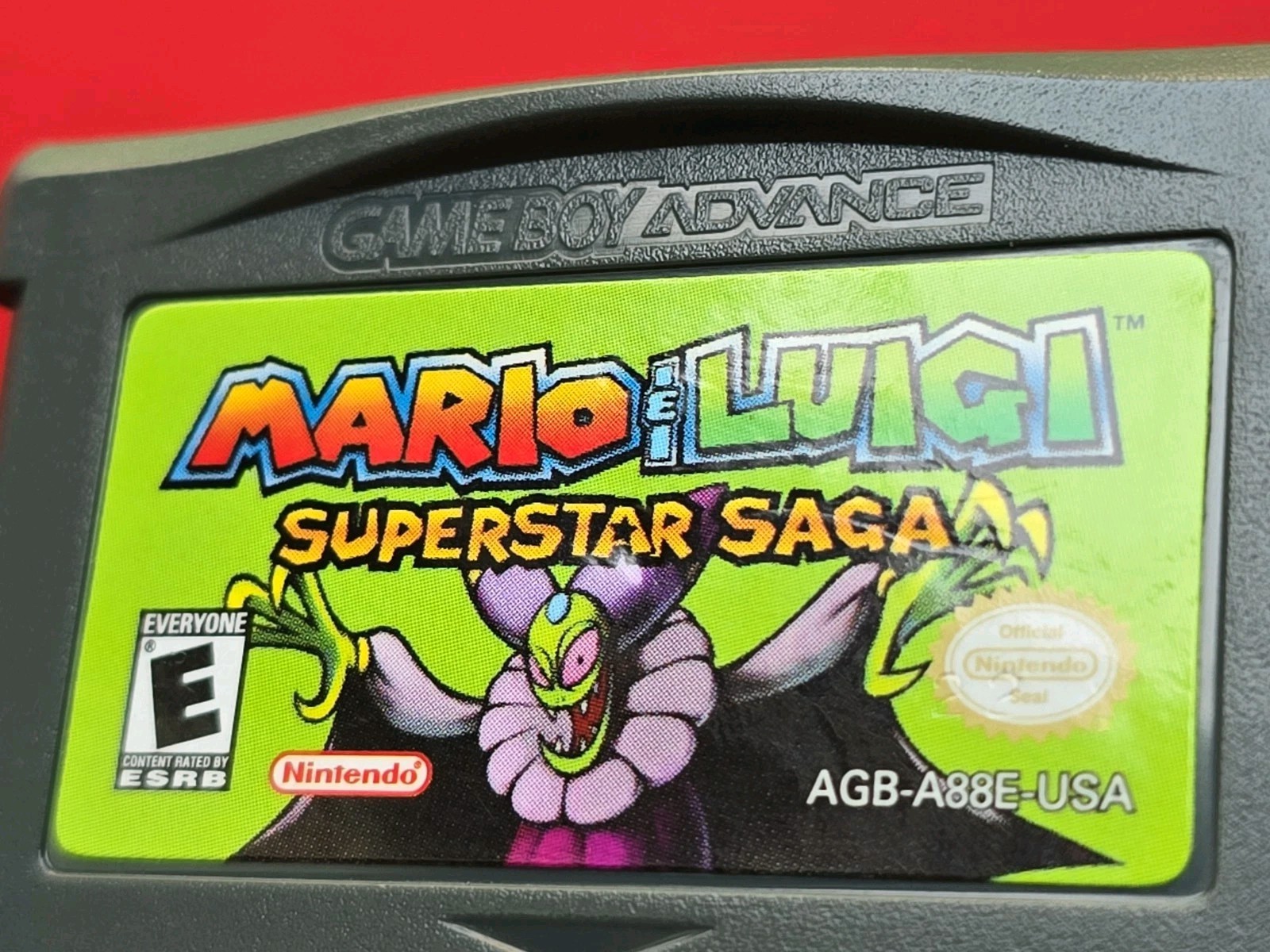 Super Mario Advance 1 2 3 4 Luigi Kart DK Game Boy Advance Lot 7 Authentic Saves