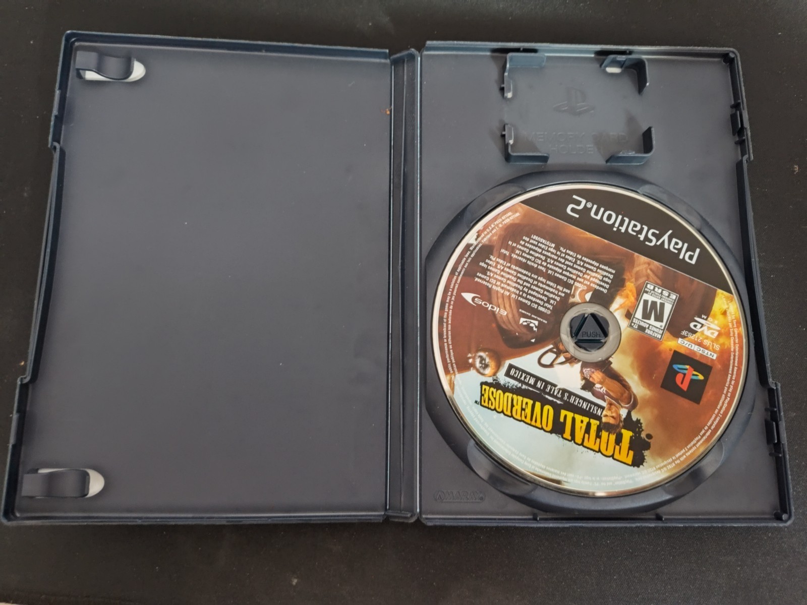 Total Overdose: A Gunslinger’s Tale in Mexico (Sony PS2) no manual no bonus disc