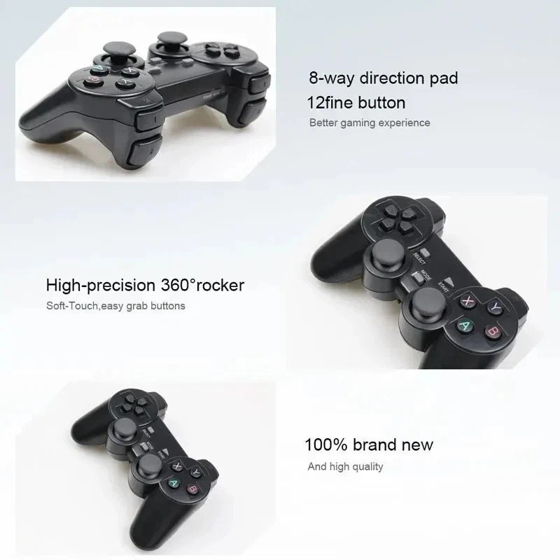 2x Wireless USB dongle mobile Android/PC/Raspberry PI/Gamestick Game Controllers