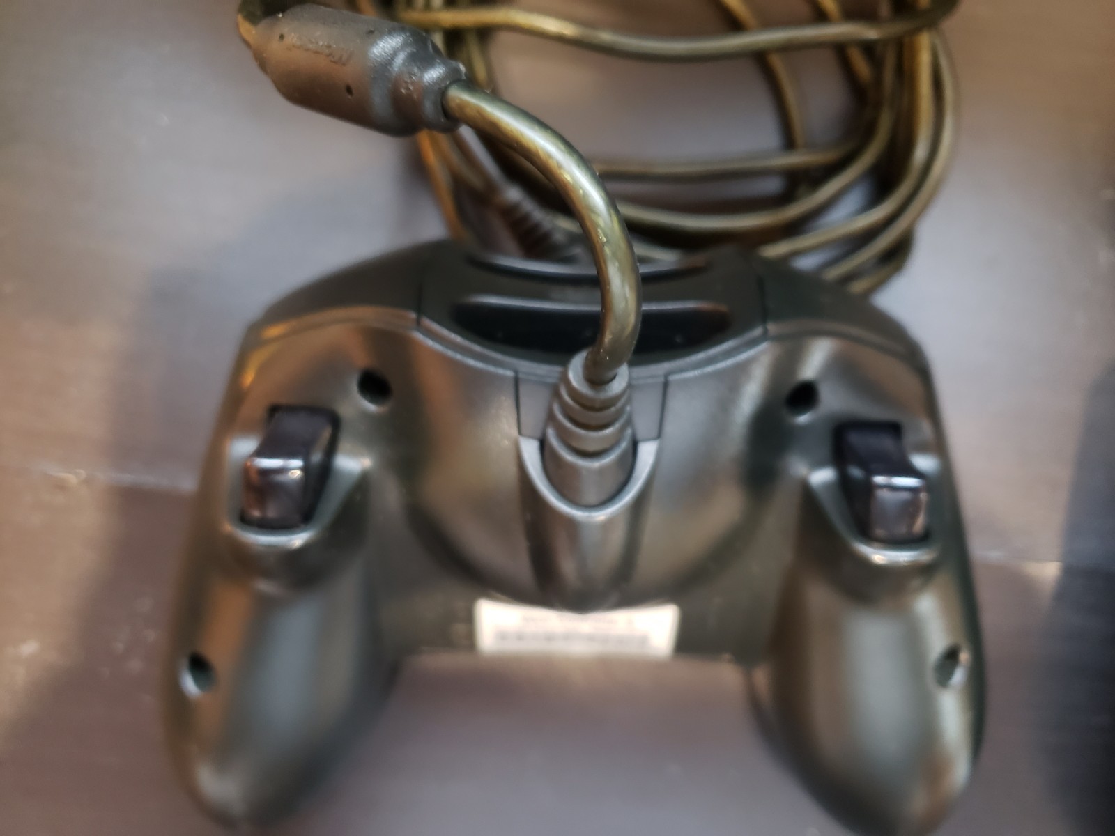 2 Xbox Microsoft Corded Controllers – S Type – Breakaway 9 ft. cords – X08-69873