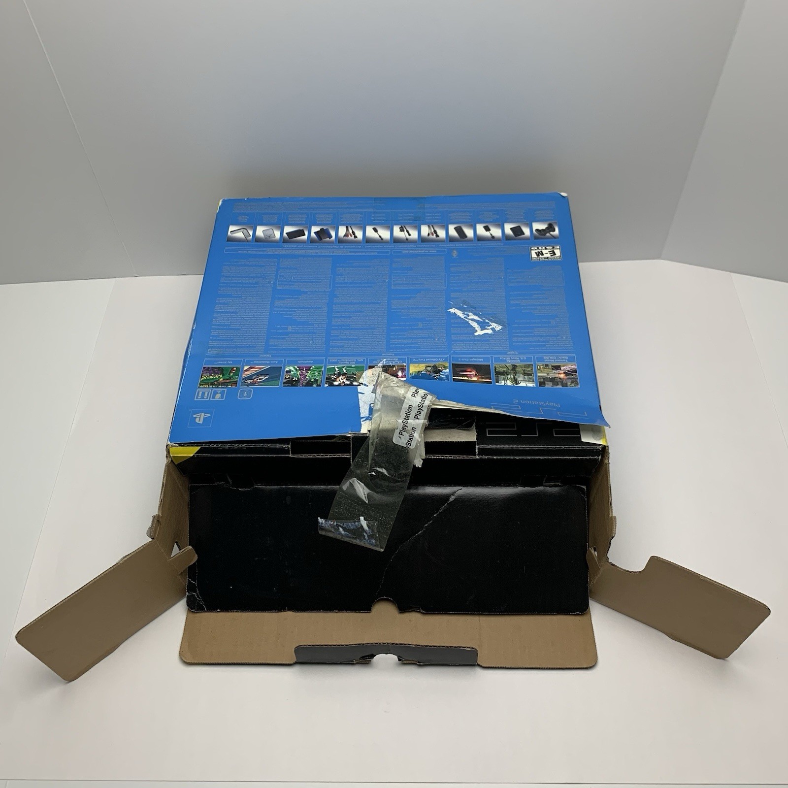 Sony Playstation 2 Online Combo Pack PS2 Console Box Only Empty [No System]