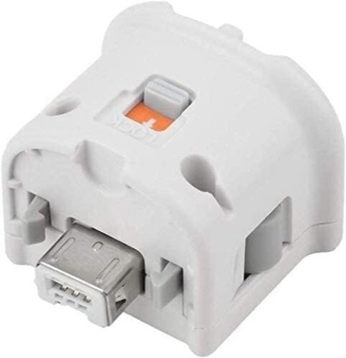 White Motion Plus Adapters for Wii Remote – Improve Gameplay Accuracy, 2 Count