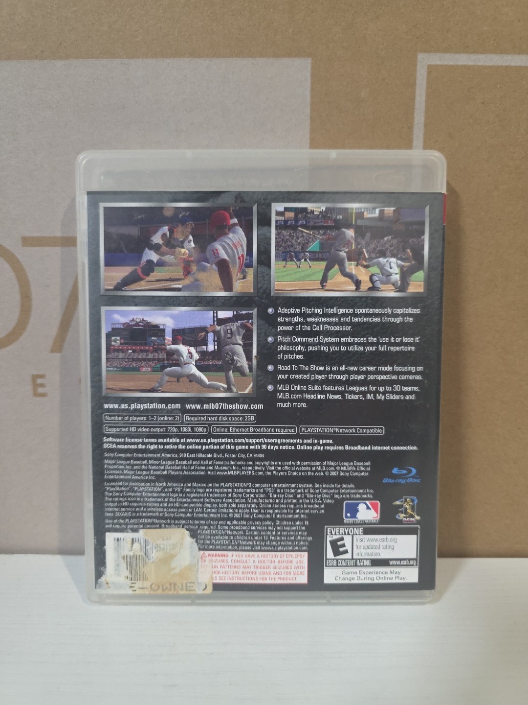 MLB 07: The Show (Sony PlayStation 3, 2007)