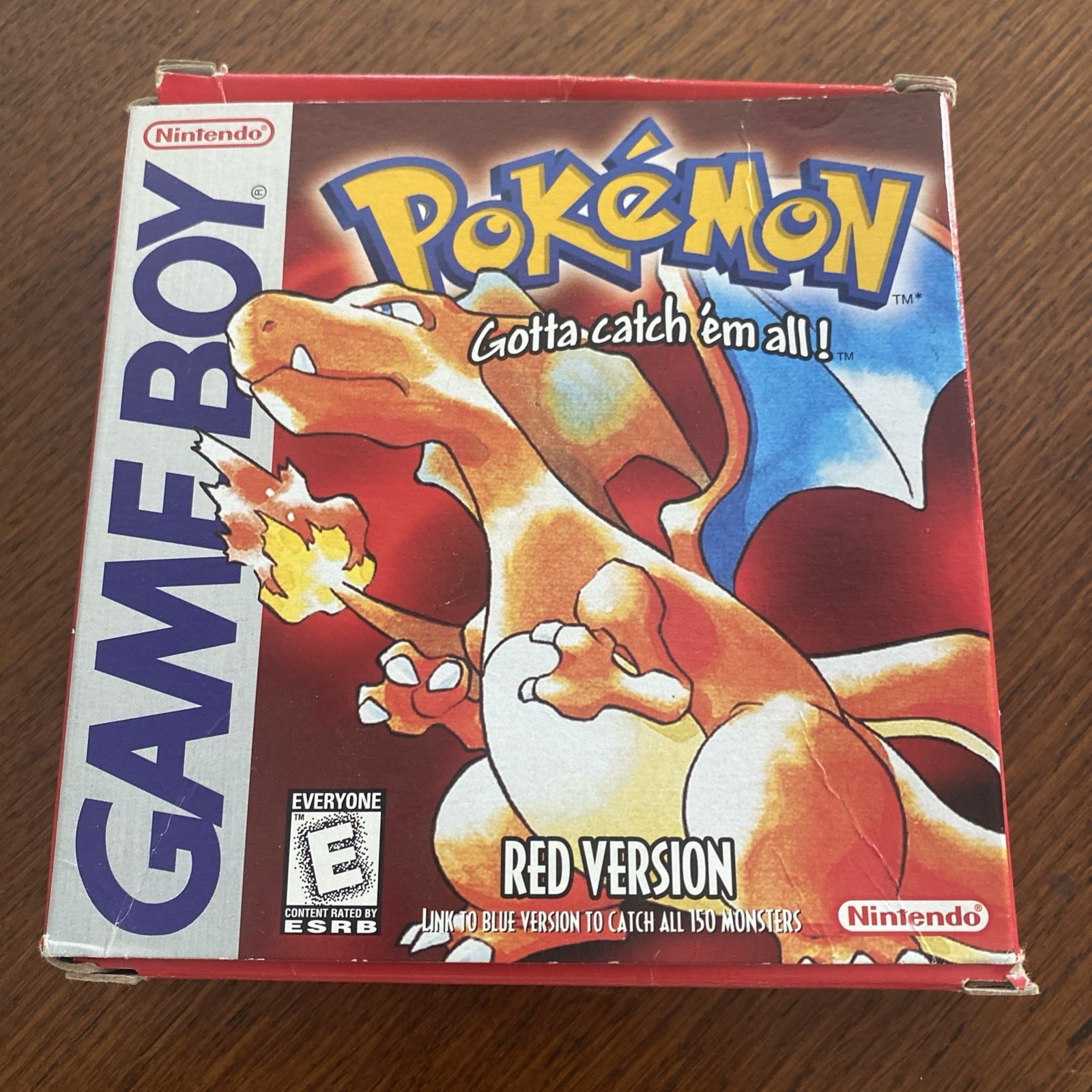 Pokemon Red Version Original Authentic Box, Guide & Protector – 1st Print Run