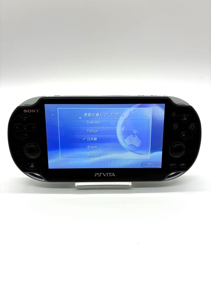 PSVITA Sony Ps Vita Black Pch-1000 Japan