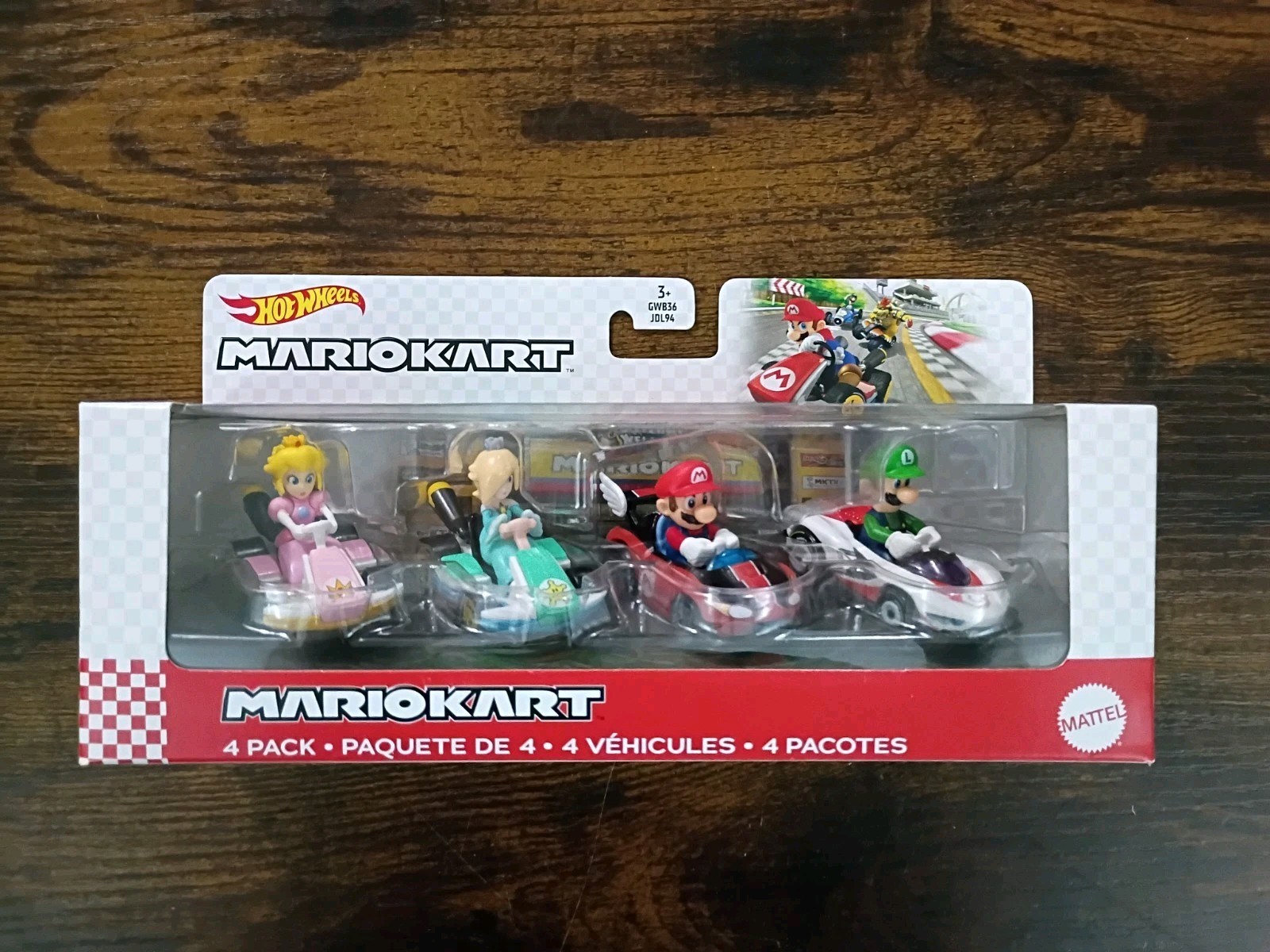 *FREE SHIP* 12-PK SUPER MARIO KART Hot Wheels Rosalina Bowser Jr Orange Shy Guy