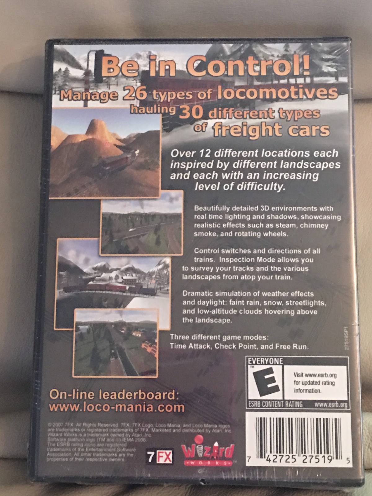LocoMania PC CD 2007 game Manage Entire Railway Network New Factory Sealed