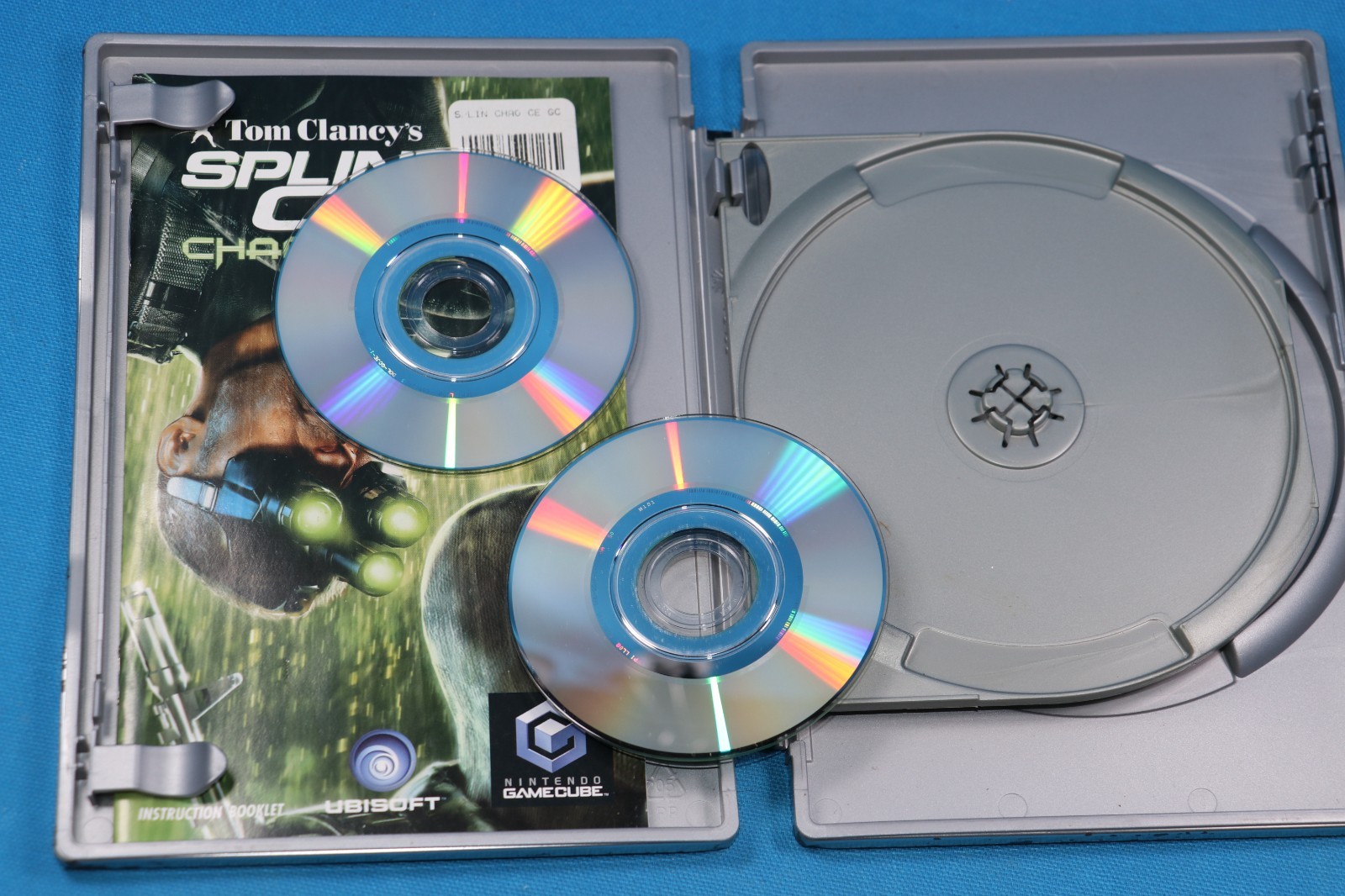 NINTENDO GAMECUBE TOM CLANCYS SPLINTER CELL CHAOS THEORY LIMITED EDITION CIB