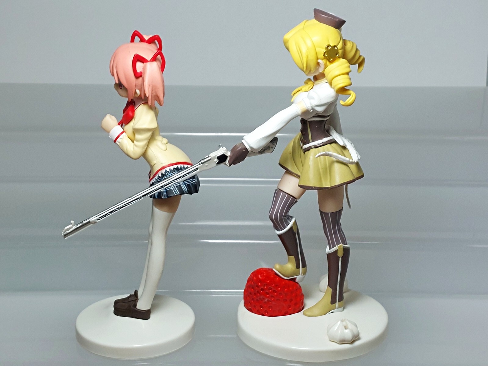 Puella Magi Madoka Magica Cake Topper Figure Mami Tomoe Madoka Kaname 5.2-5.7in