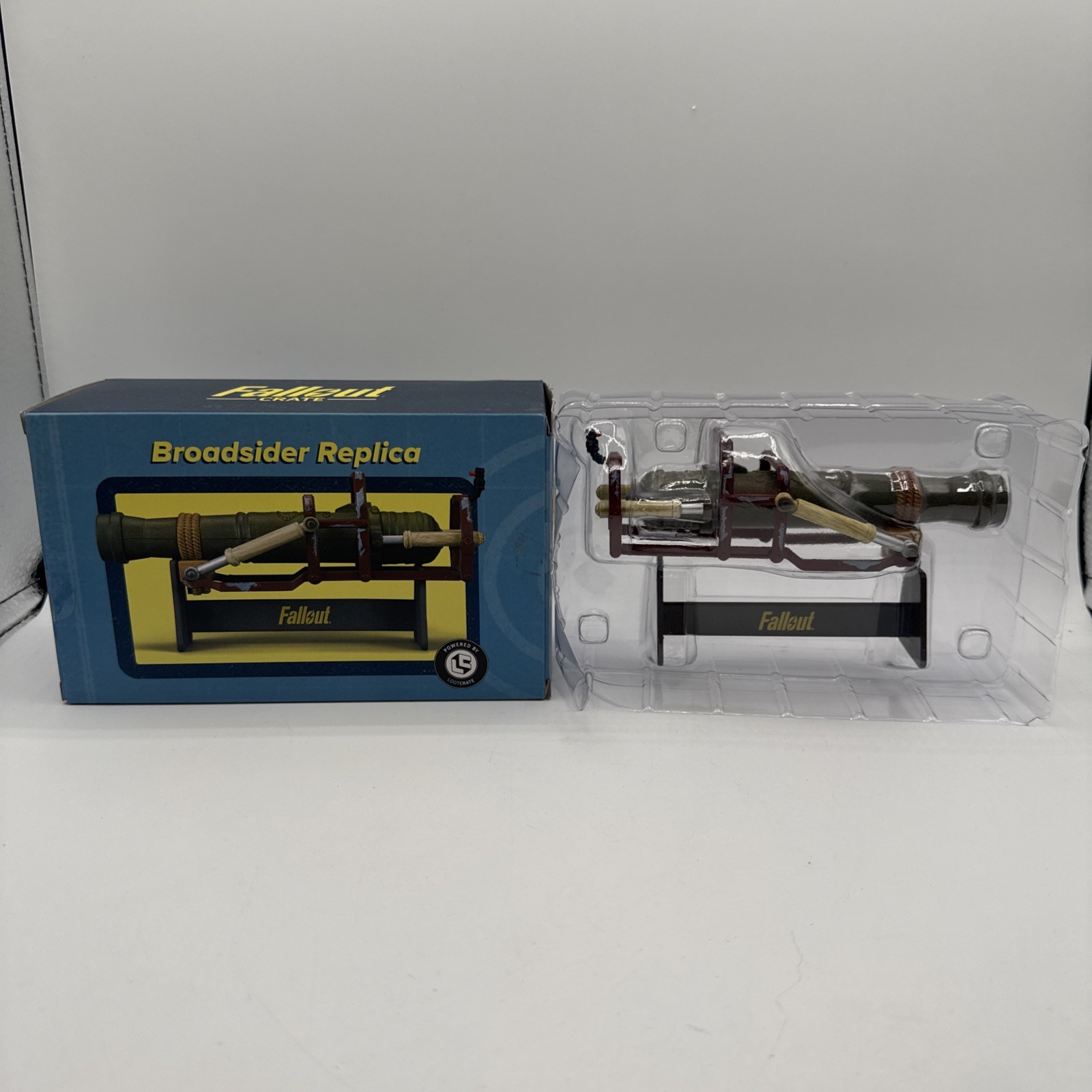 Fallout Crate Broadsider Replica Loot Crate Exclusive Figure New Open Box