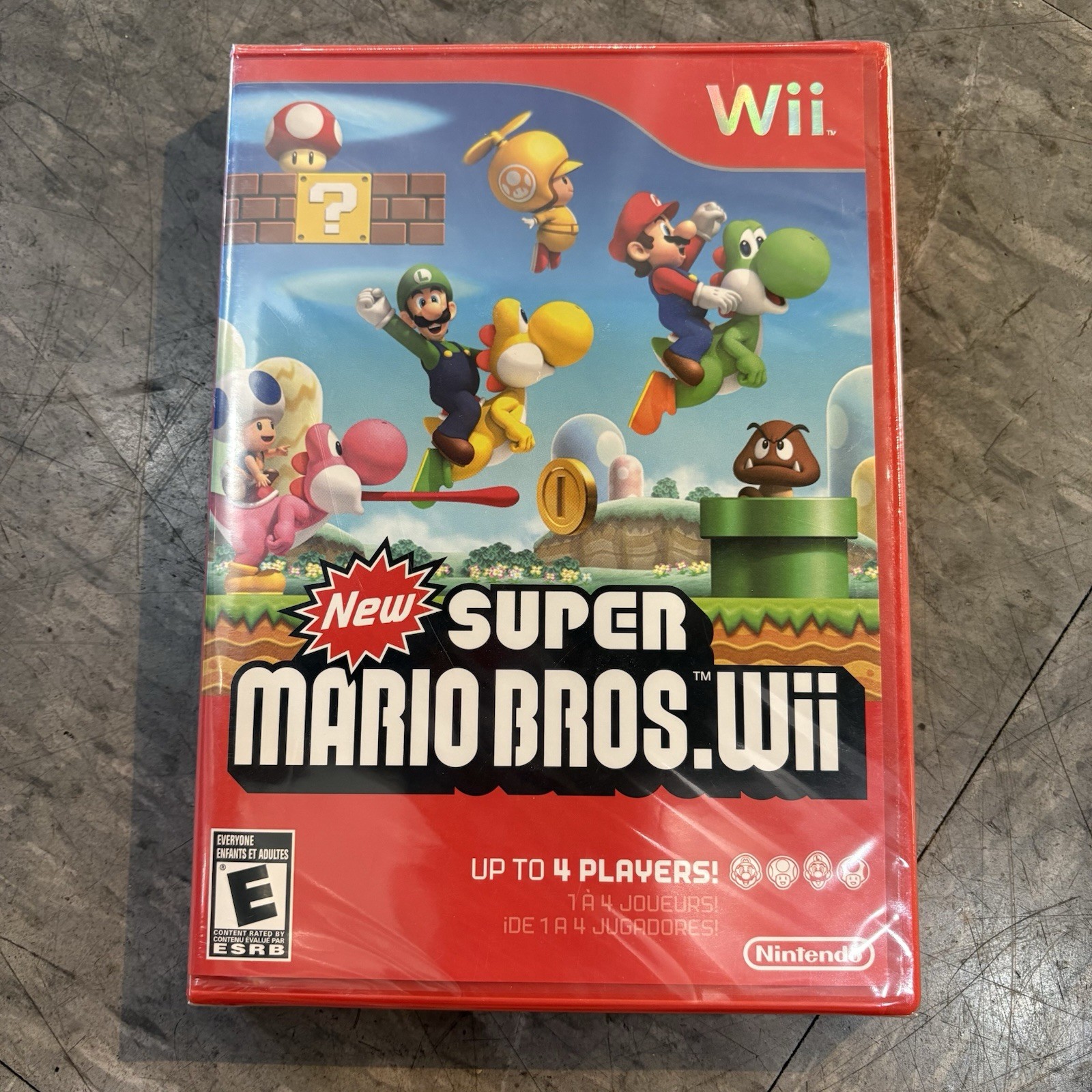 Sealed New Super Mario Bros. Wii