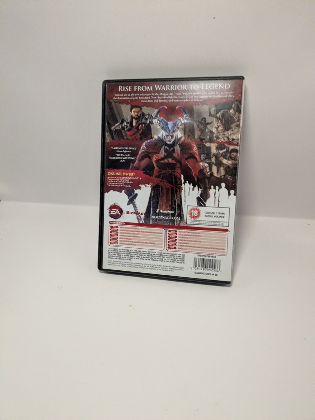 Dragon Age II PC DVD-ROM (Windows/Mac) EU Version Complete In Box CIB