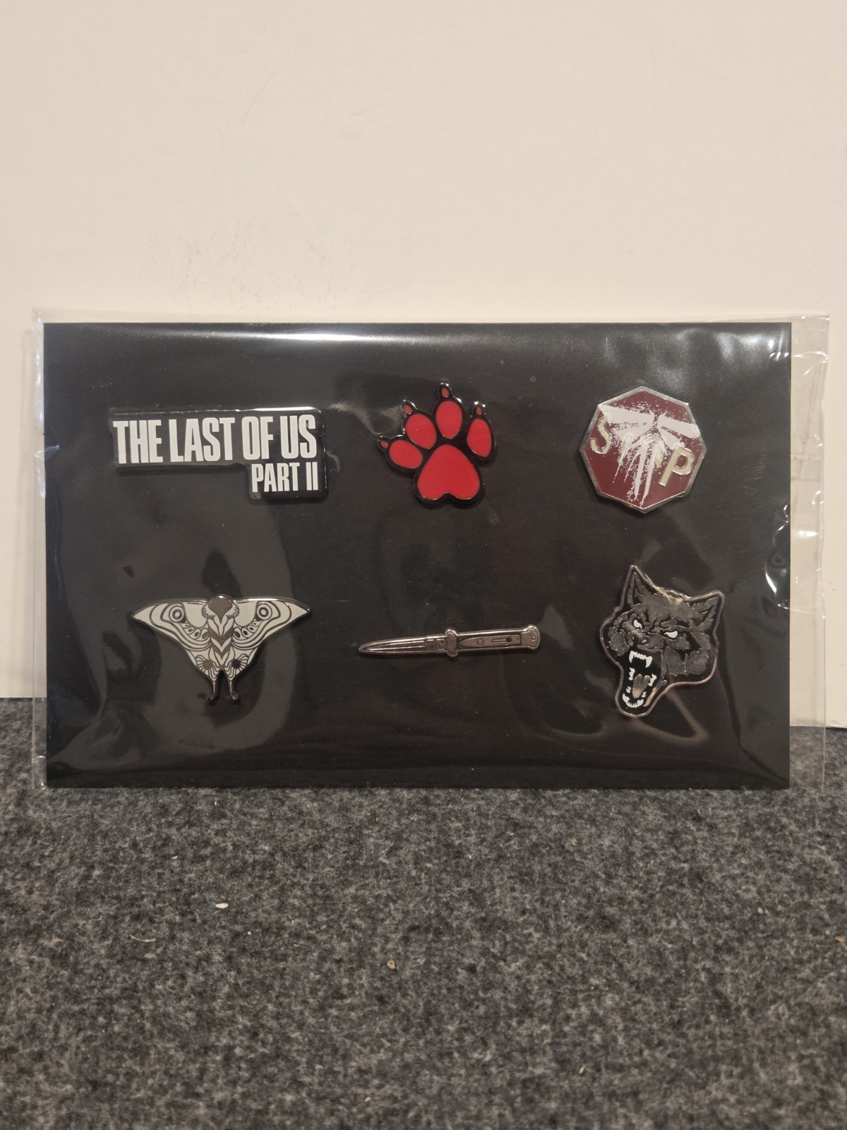The Last Of Us Part II Collector’s Edition Enamel Pin Set New