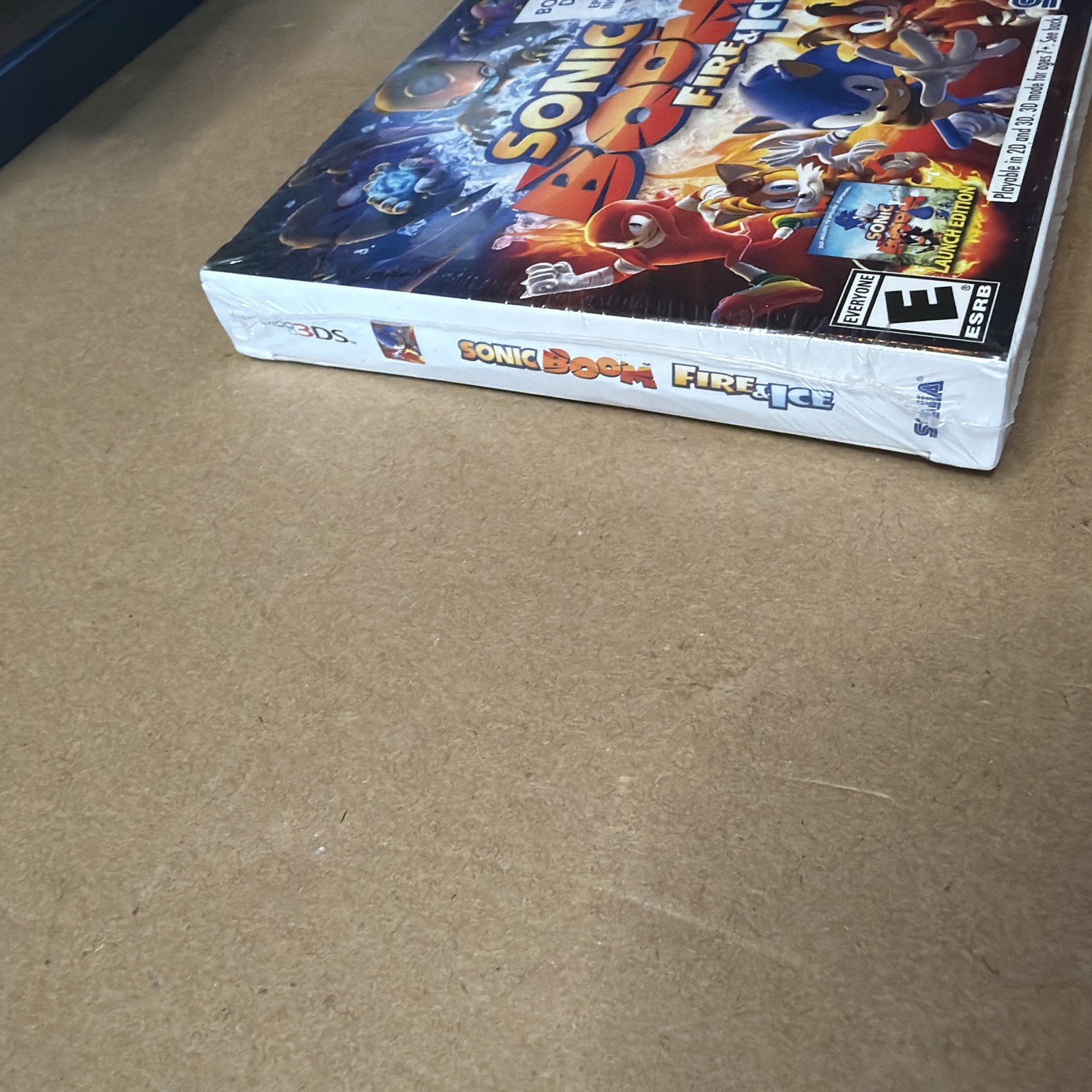 Sonic Boom Fire and Ice – Launch Edition – With Bonus DVD – 3DS NEW In Box