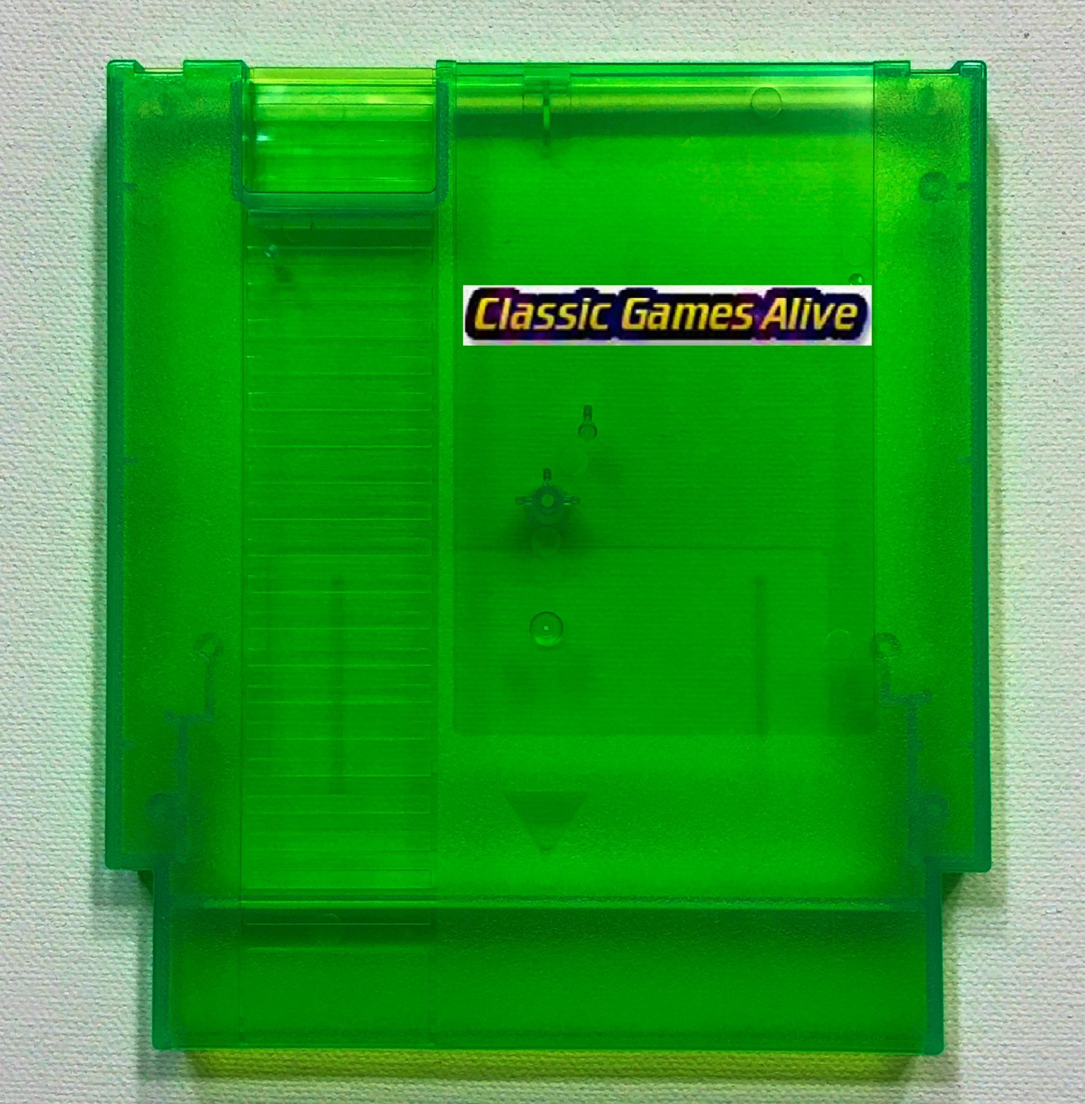 NES Replacement Case Cart Shell – Transparent COLOR, Gold, Sliver (Raspberry Pi)