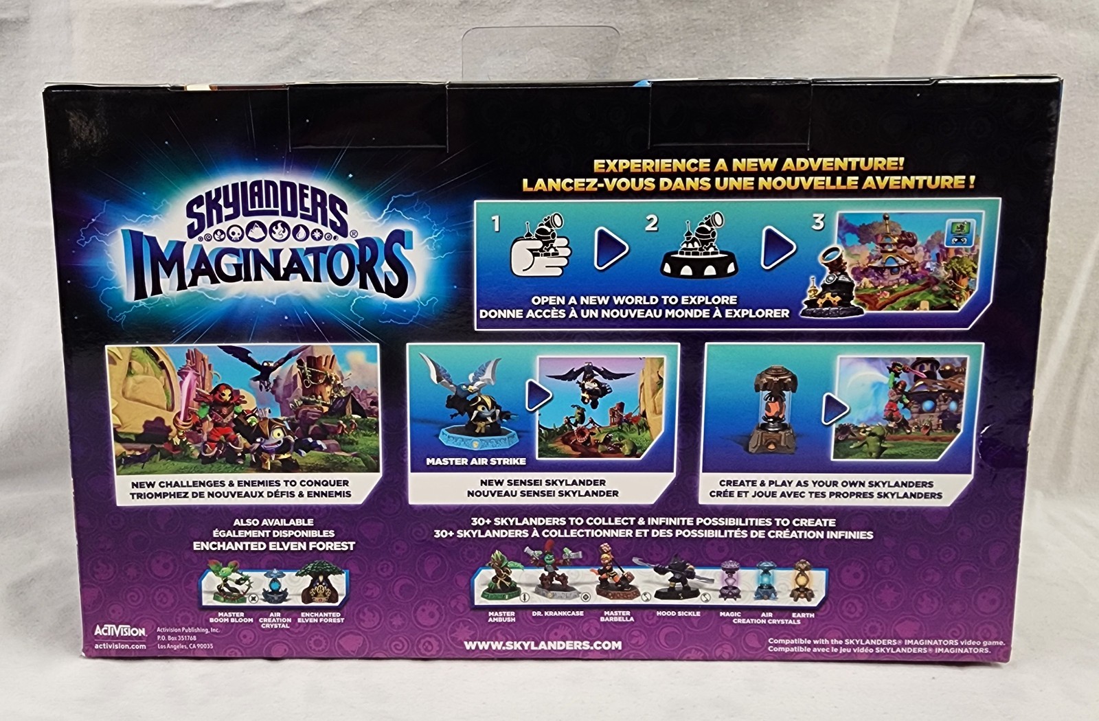 Skylanders Imaginators Gryphon Park Observatory Pack Master Air Strike & Crystal