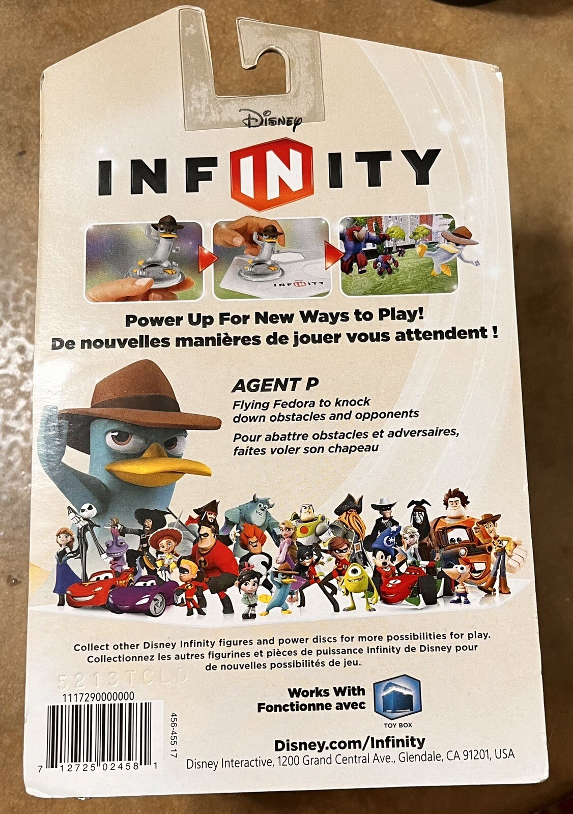 Disney Infinity Phineas and Ferb Agent P Crystal Toys R Us Exclusive Sealed