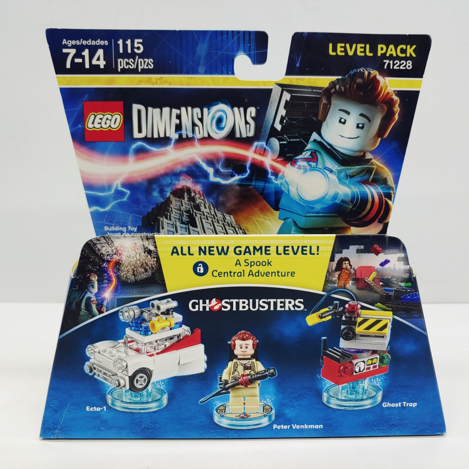 Lego 71228 Dimensions Ghostbuster Level Pack New Sealed Peter Venkman Ecto-1