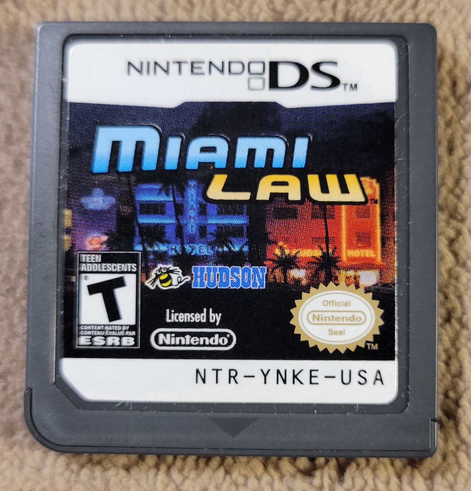Miami Law (Nintendo DS) Authentic Game Only Tested