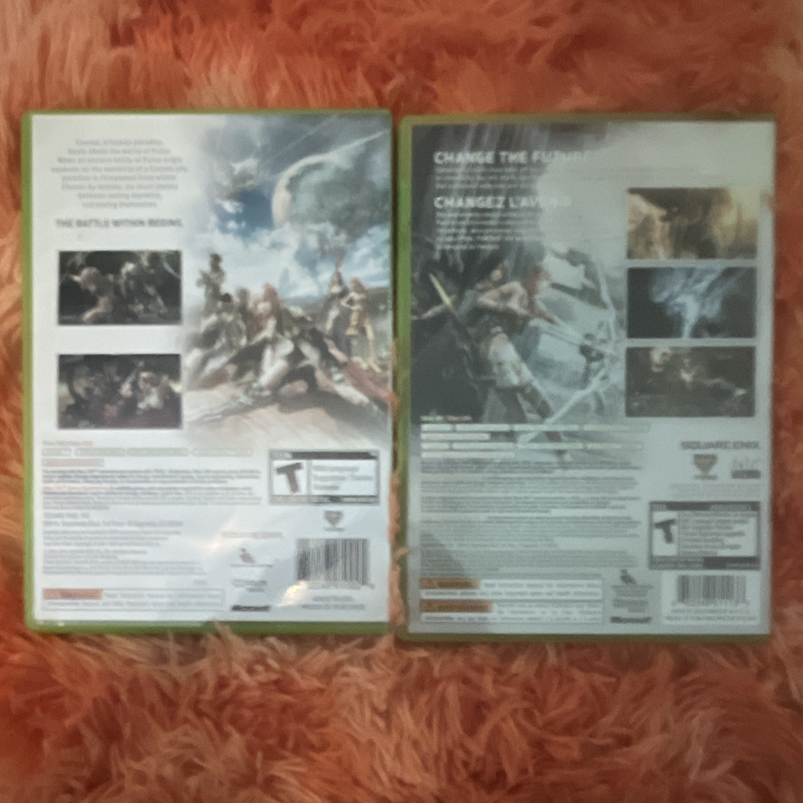Square Enix Final Fantasy XIII & XIII-2 Xbox 360 Video Game Lot (2 Games)
