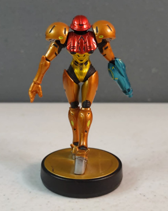 Nintendo Amiibo Metroid Samus Figure Super Smash Bros