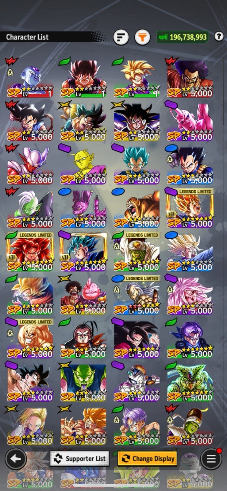 12* LEGEND BROLY! DB LEGENDS META ACCOUNT FOR PVP! TWO META TEAMS!!! IOS/ANDROID