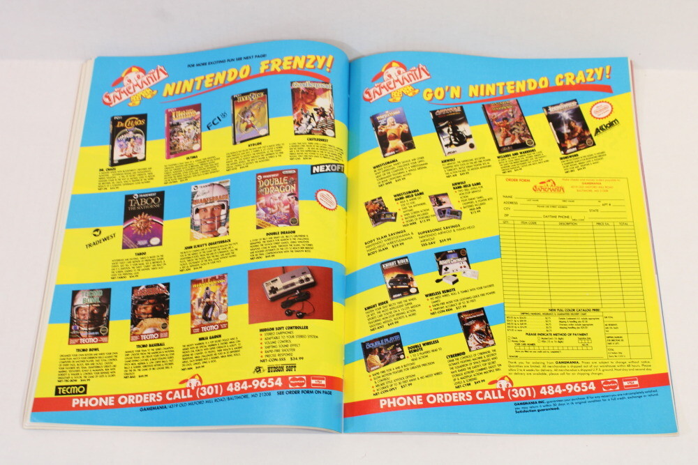 EGM Magazine #5 1990 Video Game Buyer’s Guide Electronic Gaming Monthly RARE