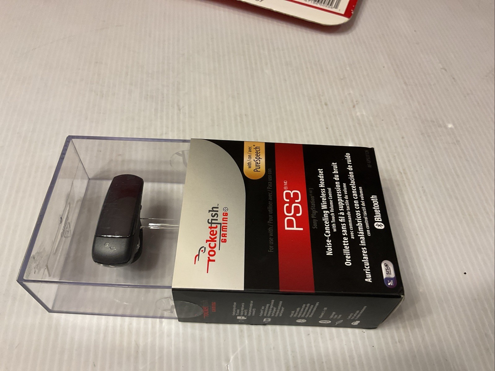 Rocketfish RF-GPS31126 PS3 Wireless Gaming Bluetooth Noise-Canceling Headset New