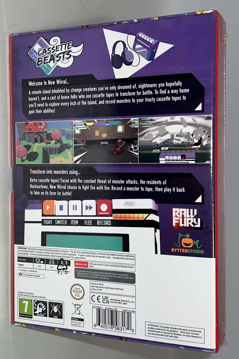 Cassette Beasts Deluxe Edition – Super Rare Games (Nintendo Switch) New