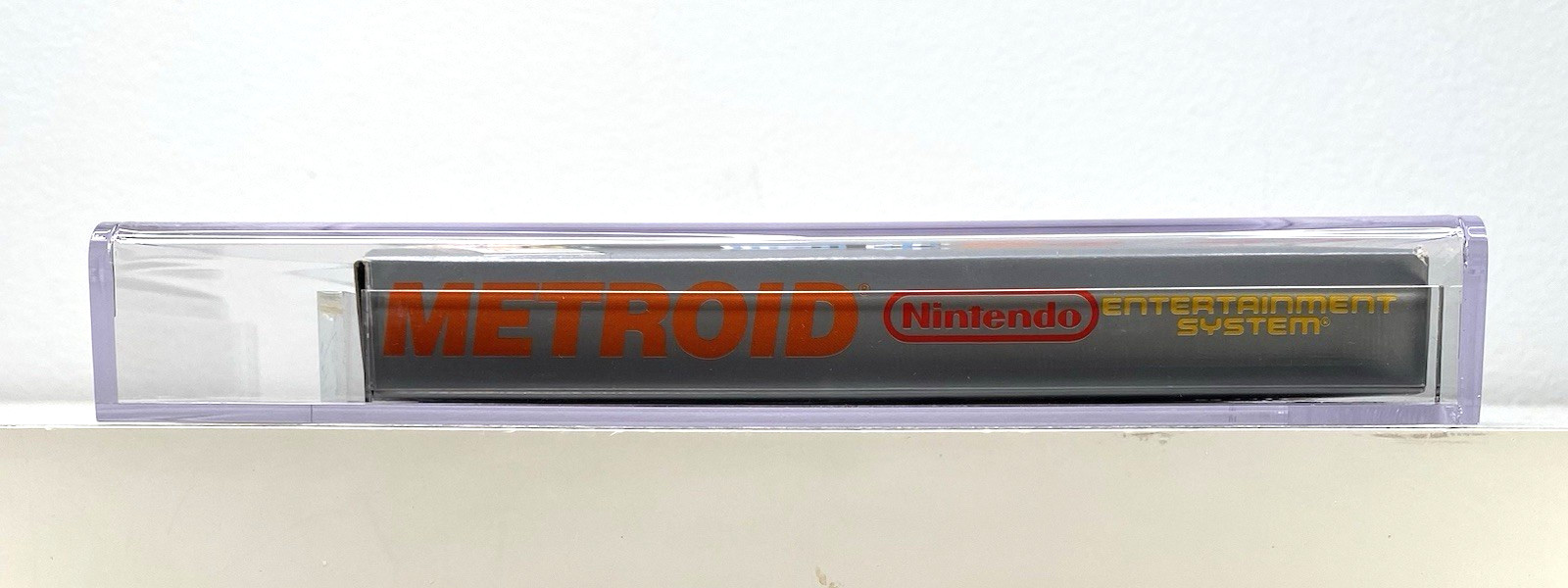 Metroid Nintendo NES New 1989 VGA Q 85 Archival Qualified White Oval Seal