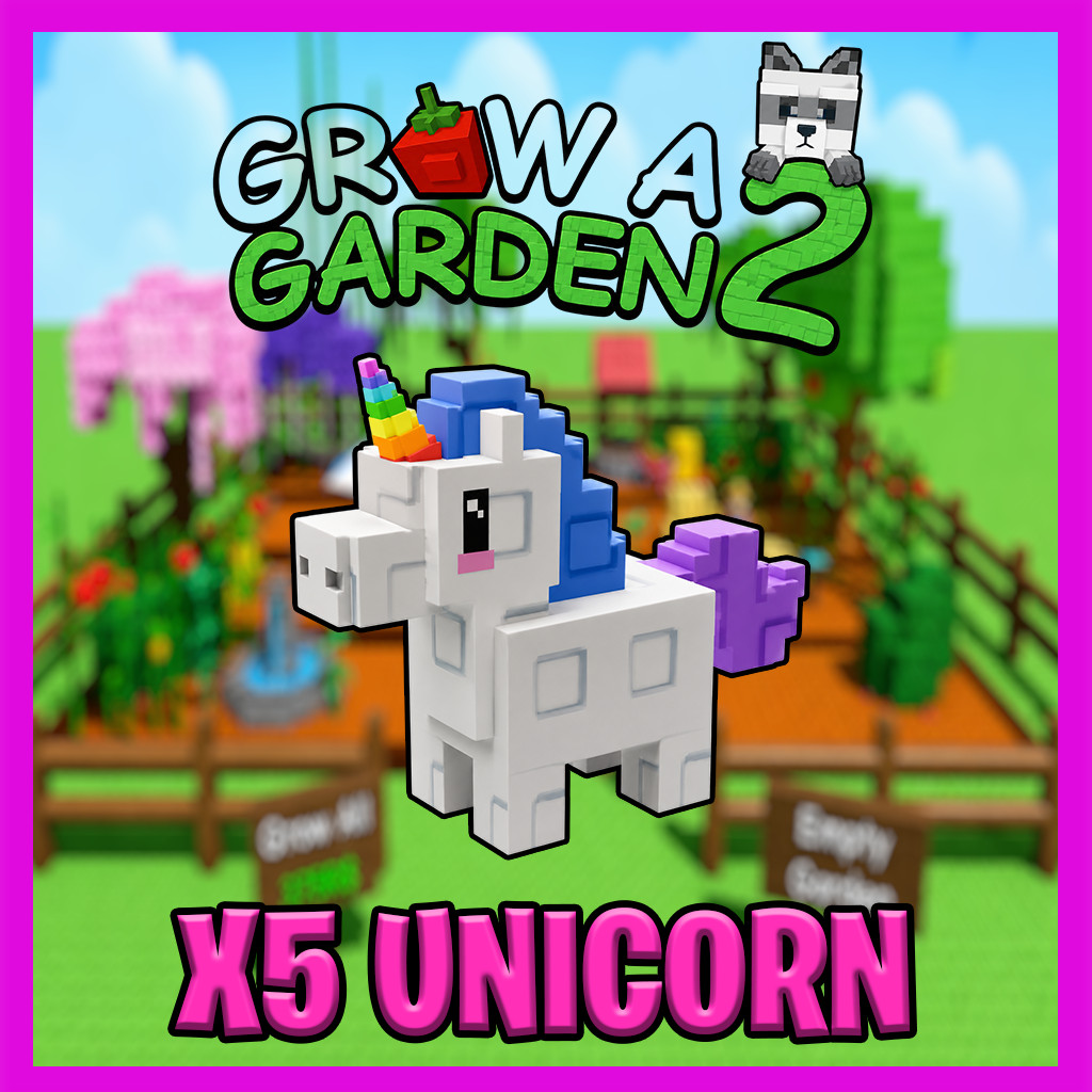 🌱GROW A GARDEN 2 | X5 Unicorn |💲CHEAPEST💲 |⚡️FASTEST ⚡️
