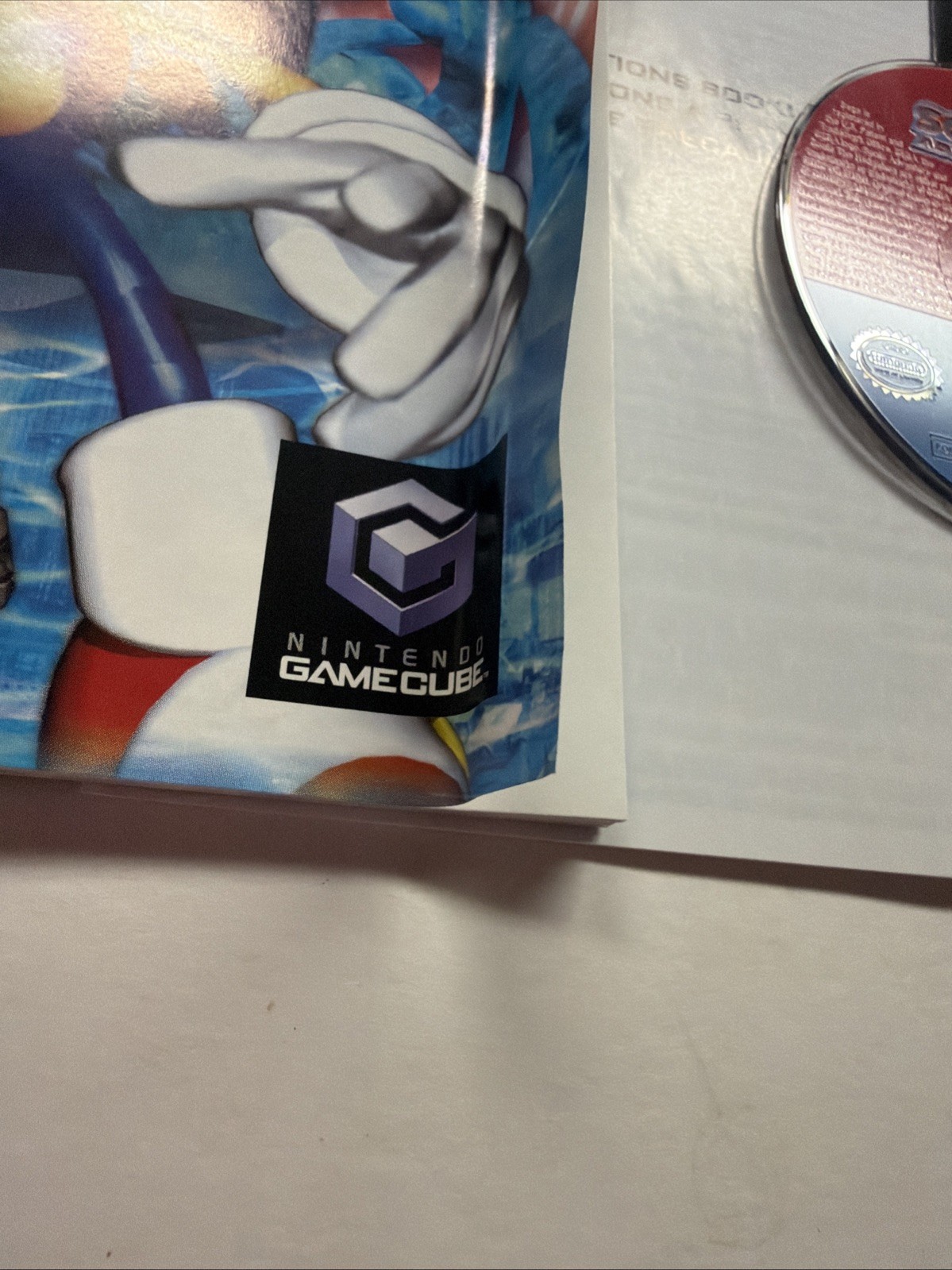 Sonic Adventure DX: Director’s Cut (Nintendo GameCube, 2003) Cib With Reg Card