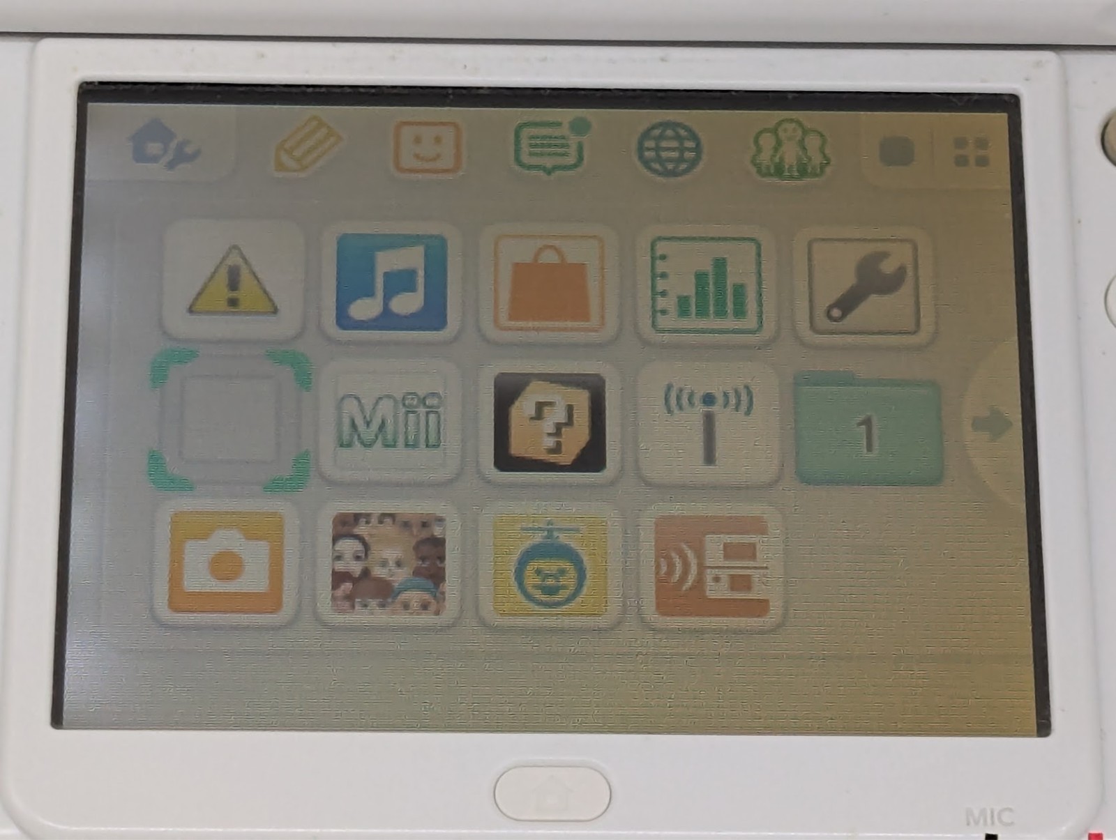B444 Nintendo new 3DS LL XL console White Japan fx
