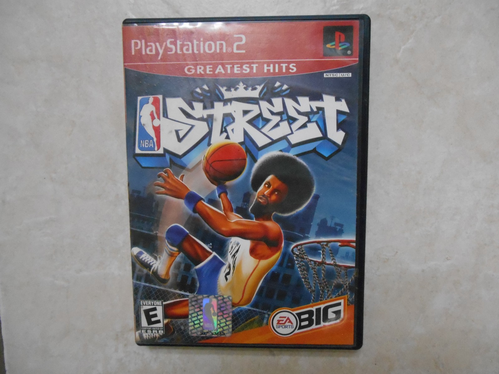 EA Sports BIG NBA Street Sony PlayStation 2 PS2 NTSC-U/C E 2001 with Manual
