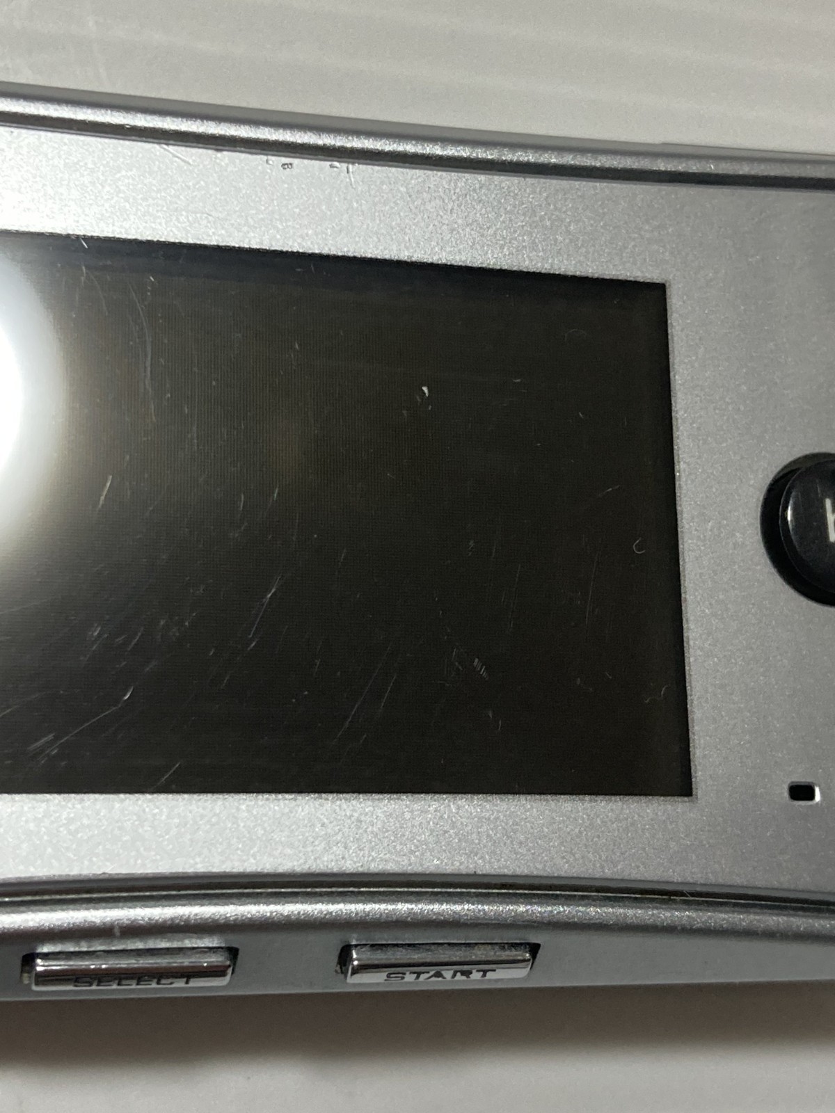 Nintendo Gameboy Micro Silver OXY-001 Handheld Console w/SuperMarioBros. #2