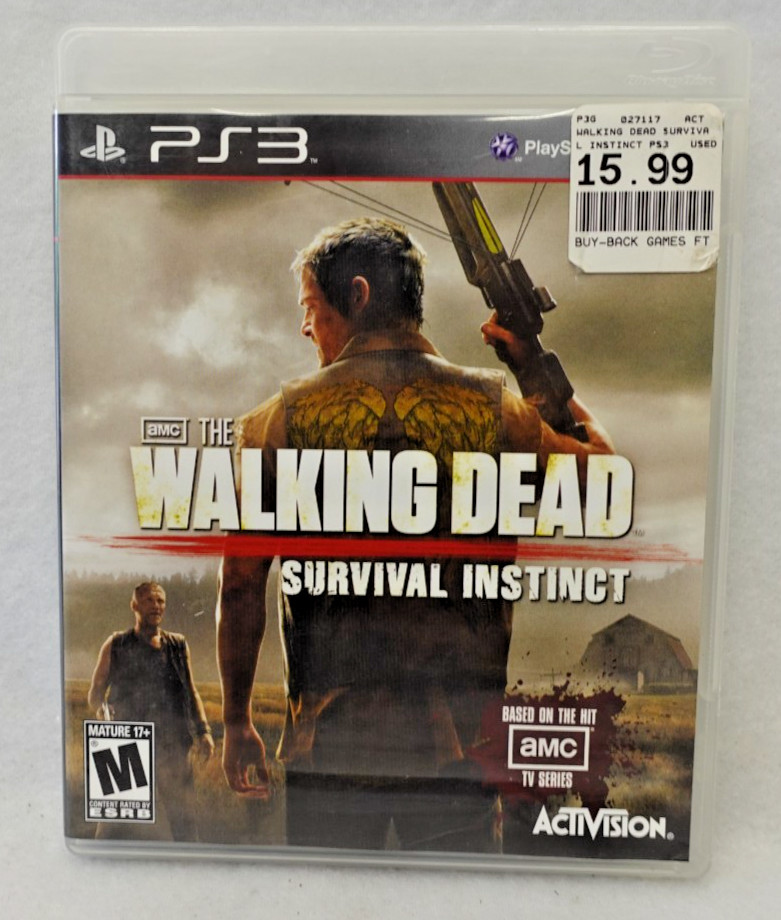 The Walking Dead Survival Instinct (Sony Playstation 3, PS3)