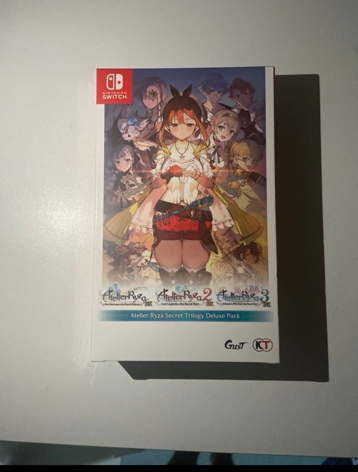 Atelier Ryza Secret Trilogy DX (Multi-Language) Switch Brand New nintendo game