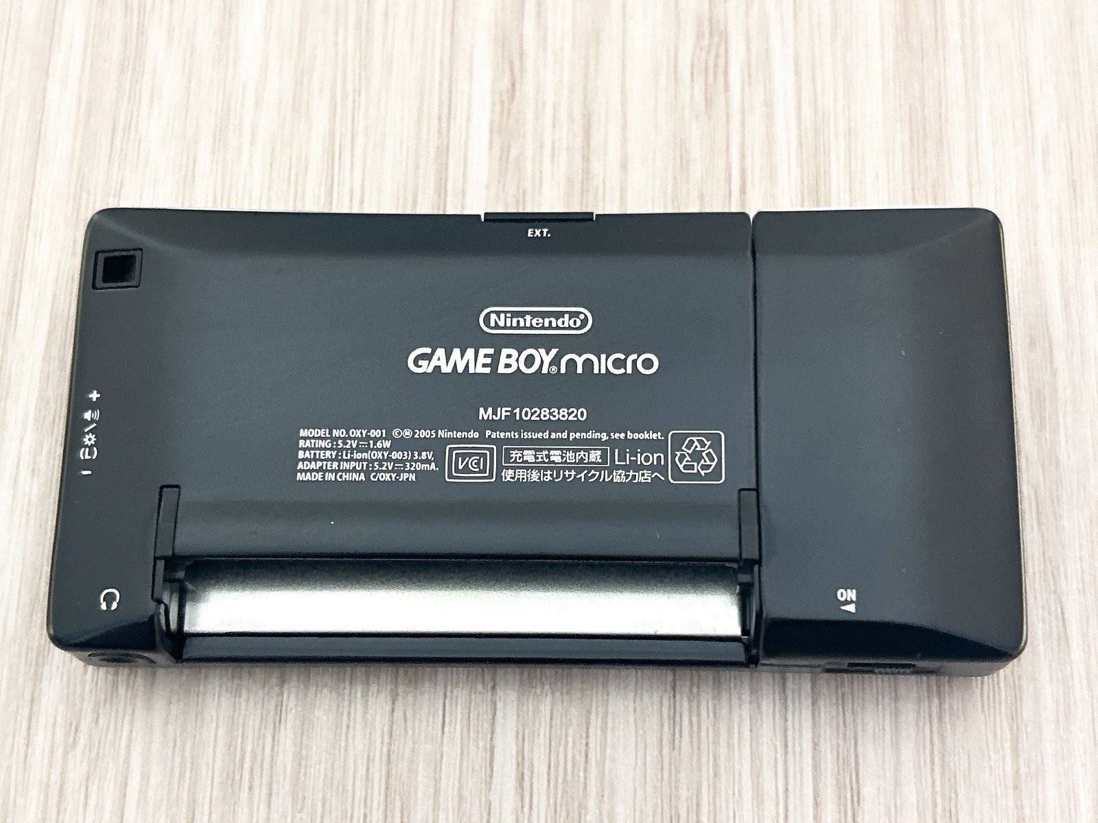 Nintendo GameBoy Micro Black Console Tested w/ Charger – Great
