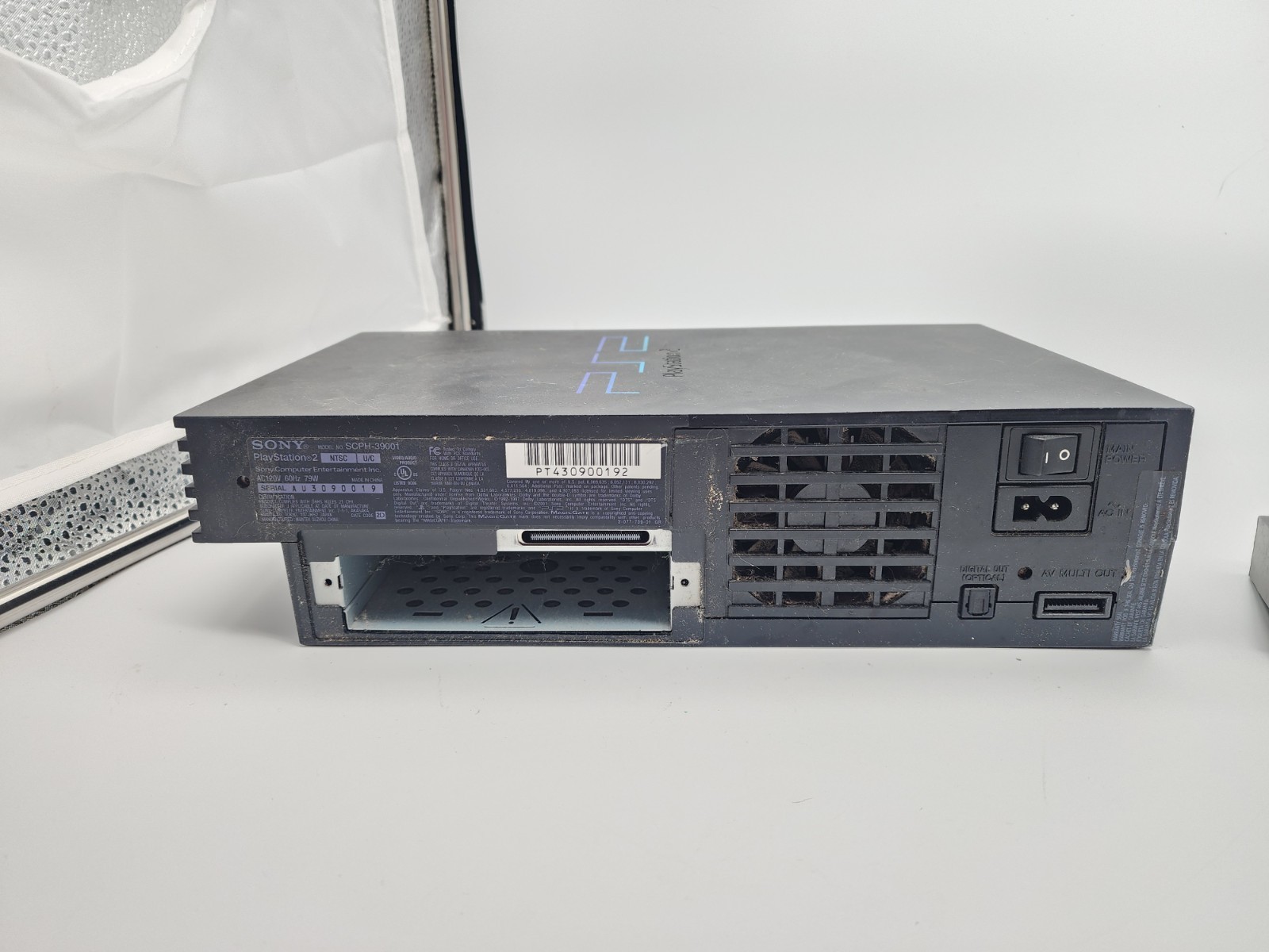 Sony PlayStation 2 Console SCPH-39001 For Parts Or Repair Only- Console Only