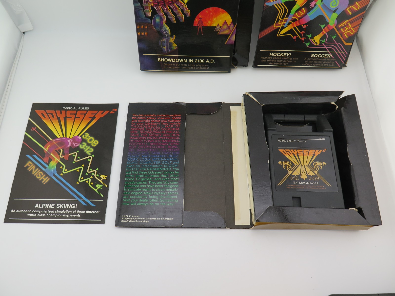 Lot of 11 Magnavox Odyssey 2 Games CIB Complete in Box KC’s Krazy Chase
