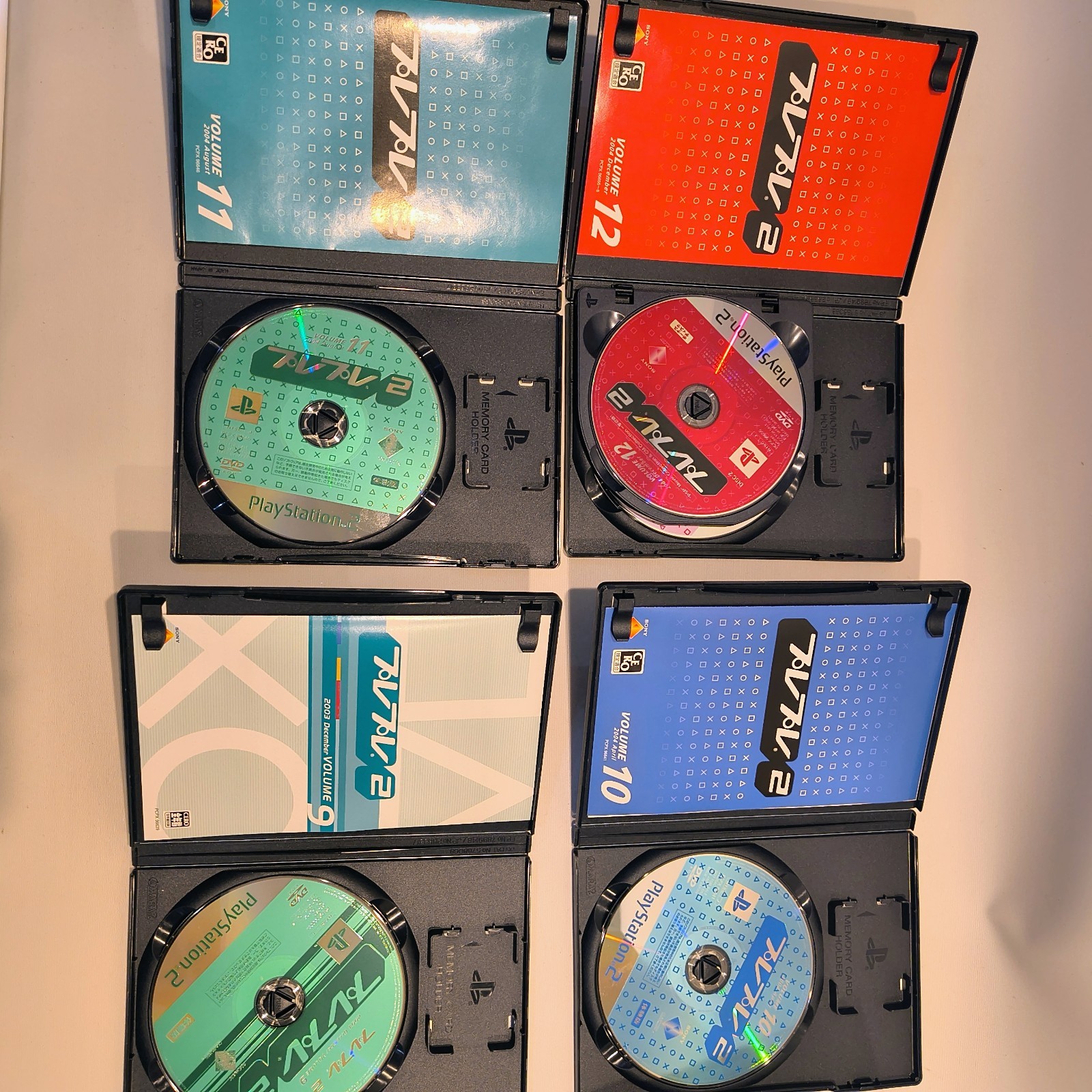 PS2 DemoDisc PurePure PlayPlay2 Vol.1-12 + PS INDEX Vol.1-9 Complete Bundle Lot