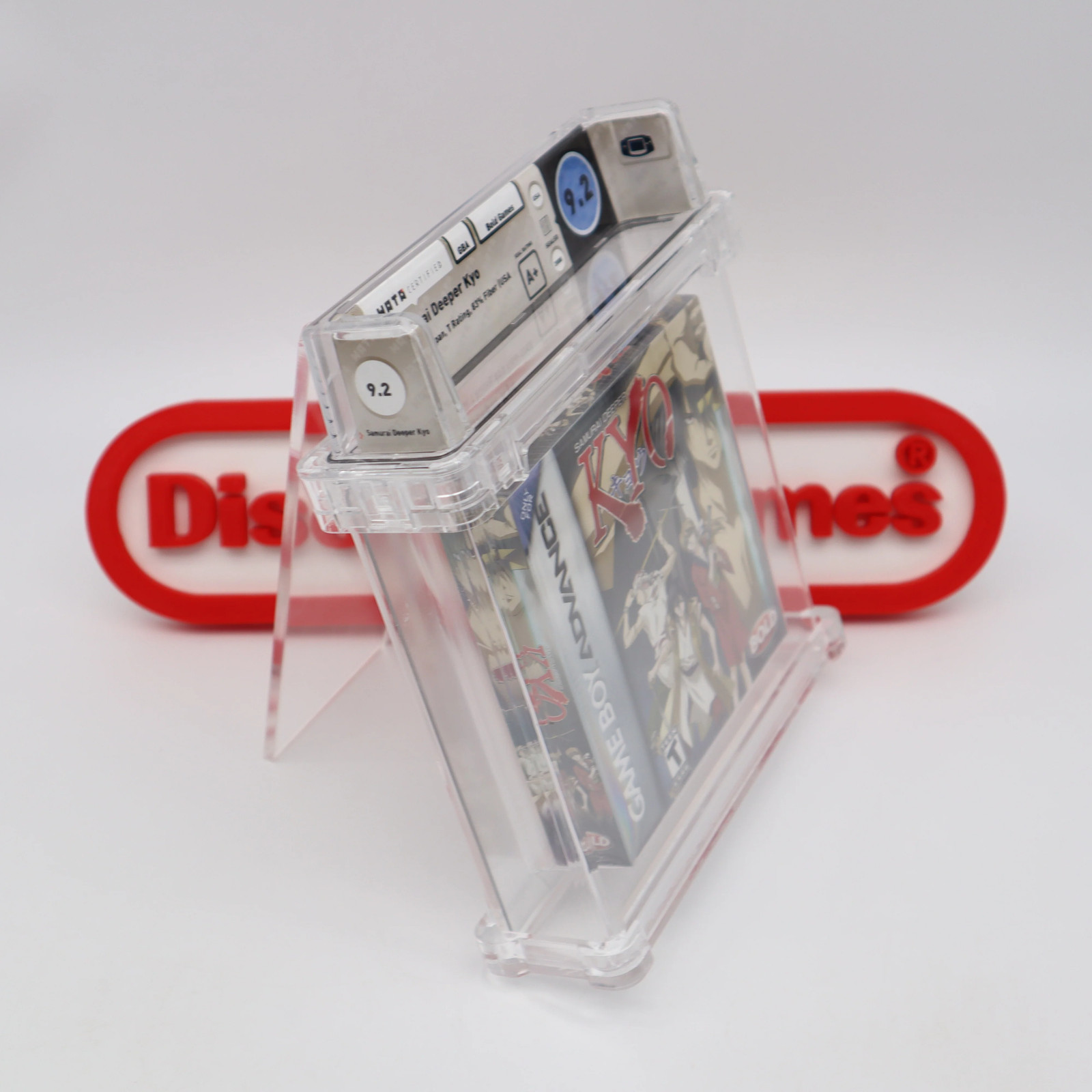 Game Boy Advance GBA SAMURAI DEEPER KYO – WATA GRADED 9.2 A+ NEW Factory Sealed!