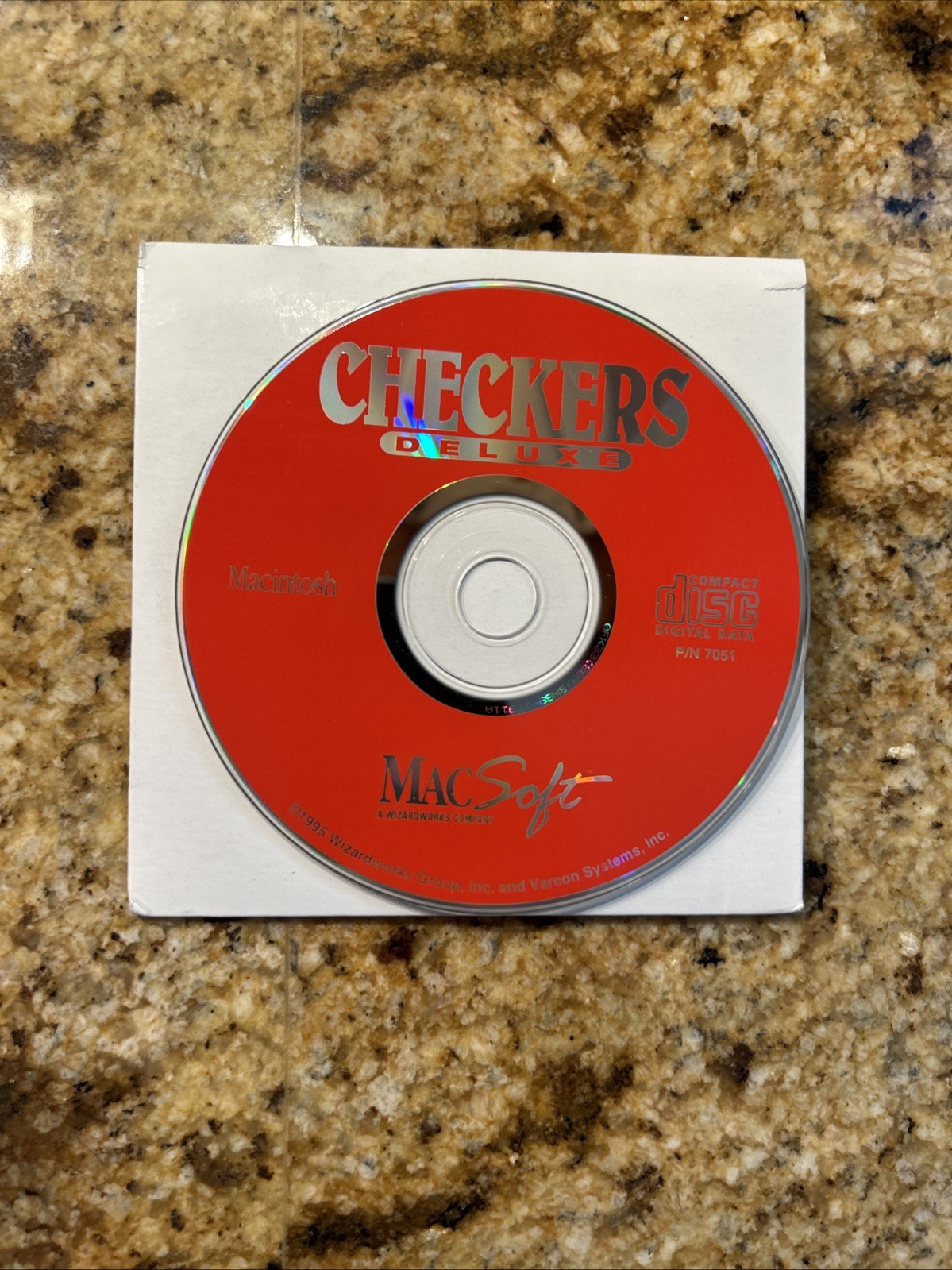 MacSoft CD-ROM Checkers Deluxe Game For Macintosh (1995)