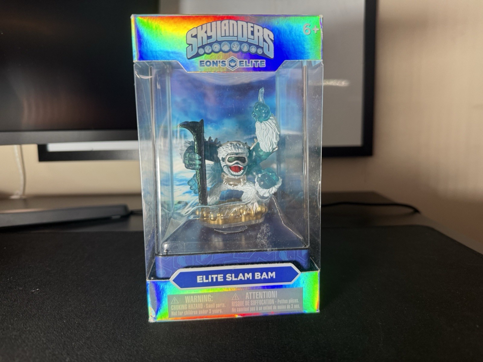 Skylanders Eon’s Elite Slam Bam Action Figure Complete in Box, Brand New